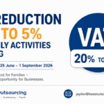 UK VAT reduction from 20% to 5% on selected family-focused activities and dining—just in time for the 2026 summer holidays.